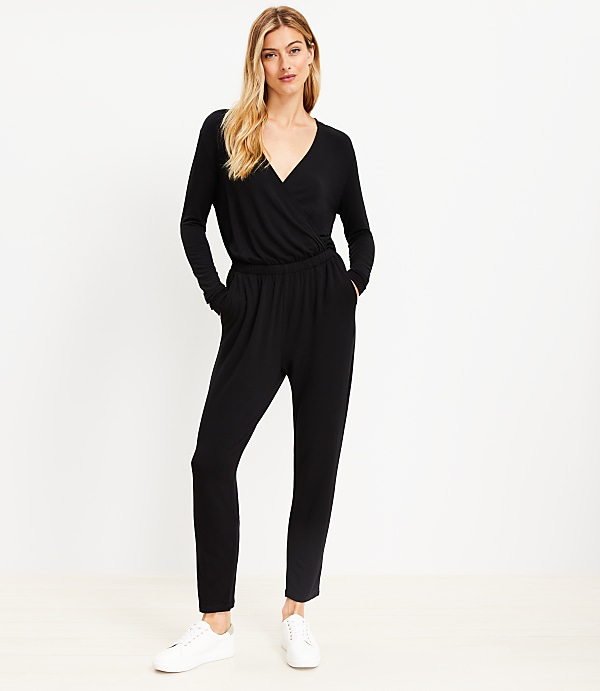 Lou & Grey Signature Softblend Crossover Jumpsuit