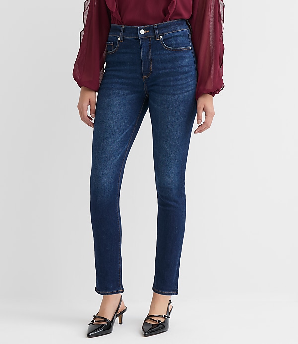 High Rise Skinny Jeans in Vintage Dark Wash