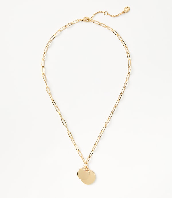 Coin Charm Necklace