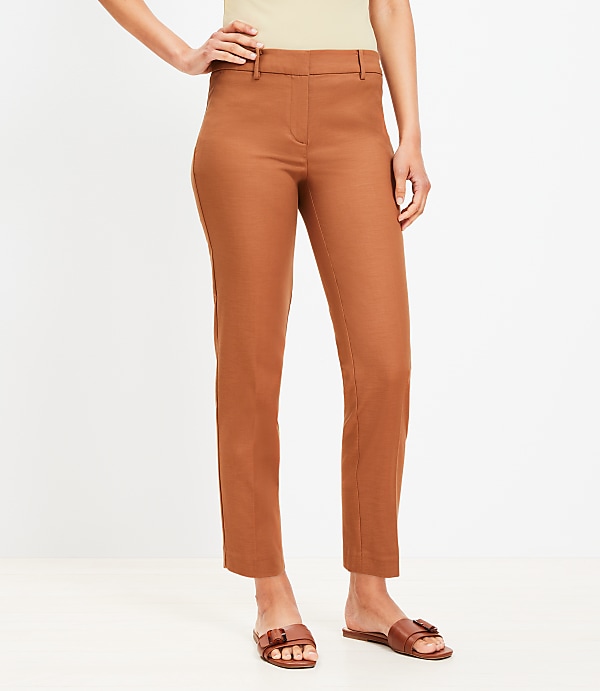Riviera Slim Pants in Doubleweave