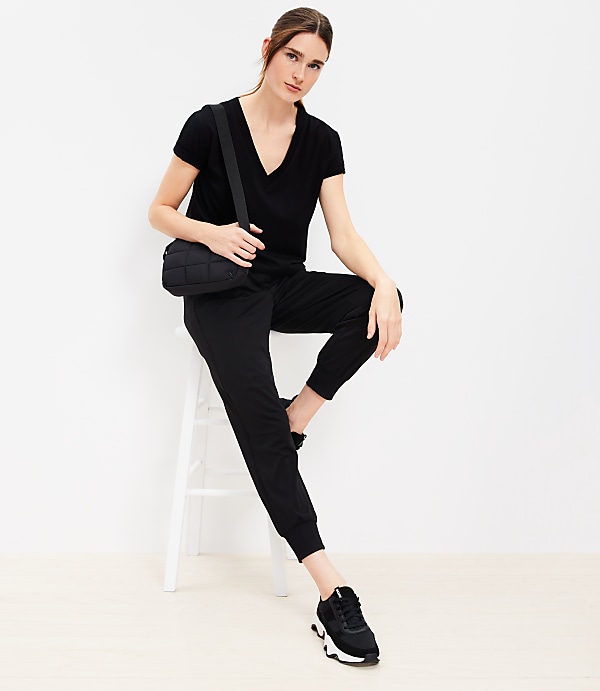 Lou & Grey Ribtrim Luvstretch Joggers
