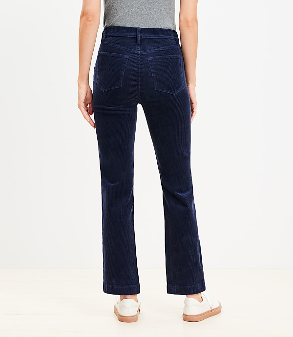Petite Straight Corduroy Pants