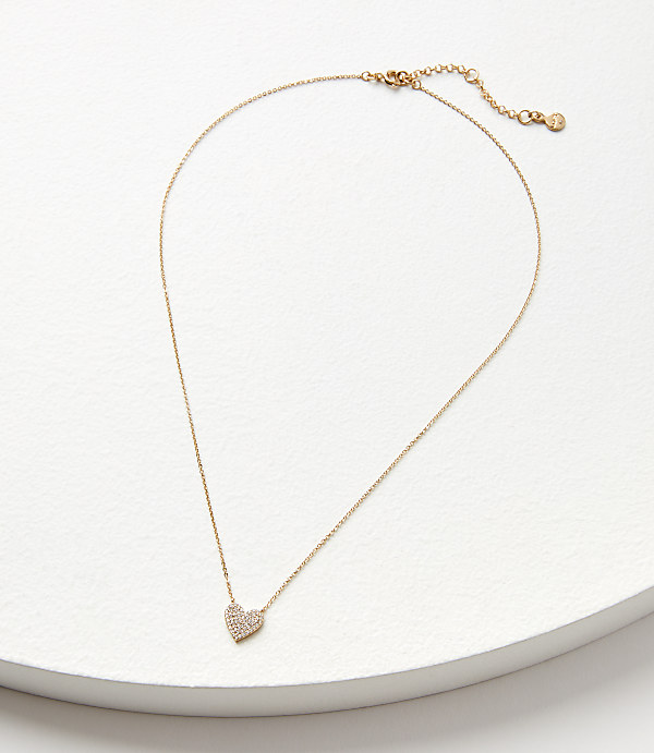 Demi Fine Sparkle Heart Necklace