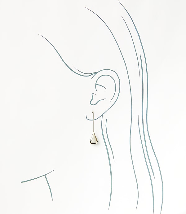 Pull Through Drop Earrings