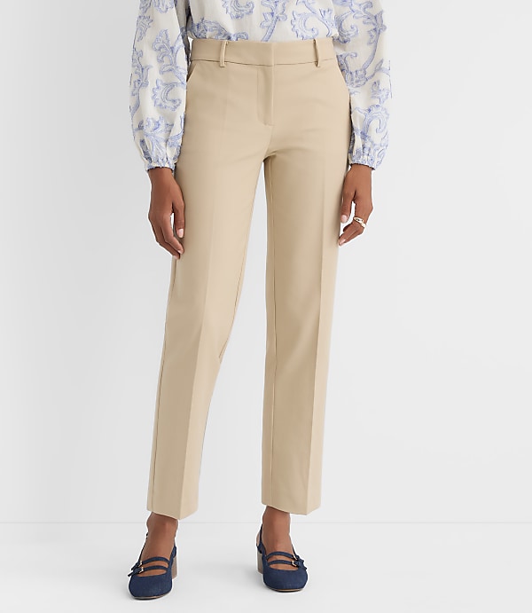 Riviera Slim Pants in Doubleweave