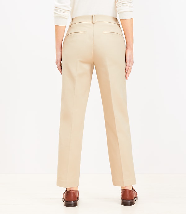 Petite Curvy Riviera Slim Pants in Doubleweave