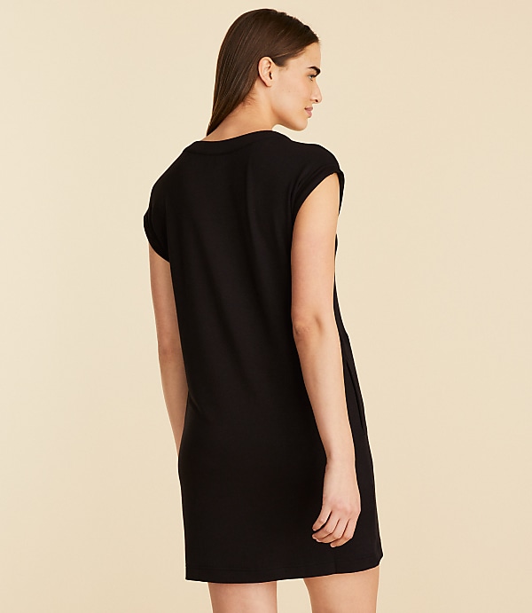 Lou & Grey Signaturesoft Henley Pocket Dress