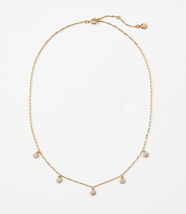 Demi Fine Pave Shaker Necklace