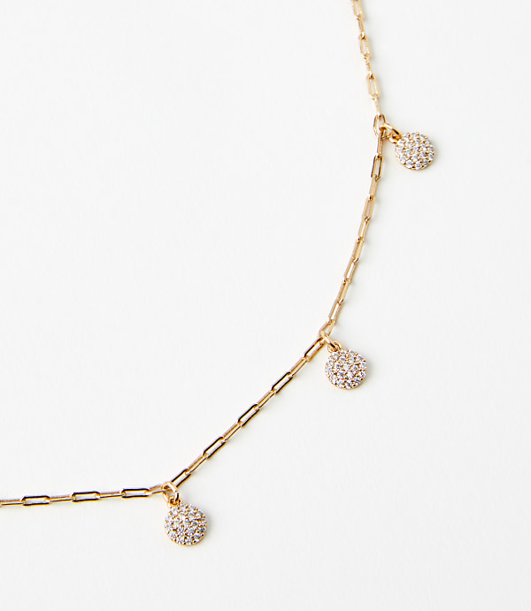 Demi Fine Pave Shaker Necklace