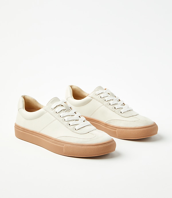 Varsity Lace Up Sneakers