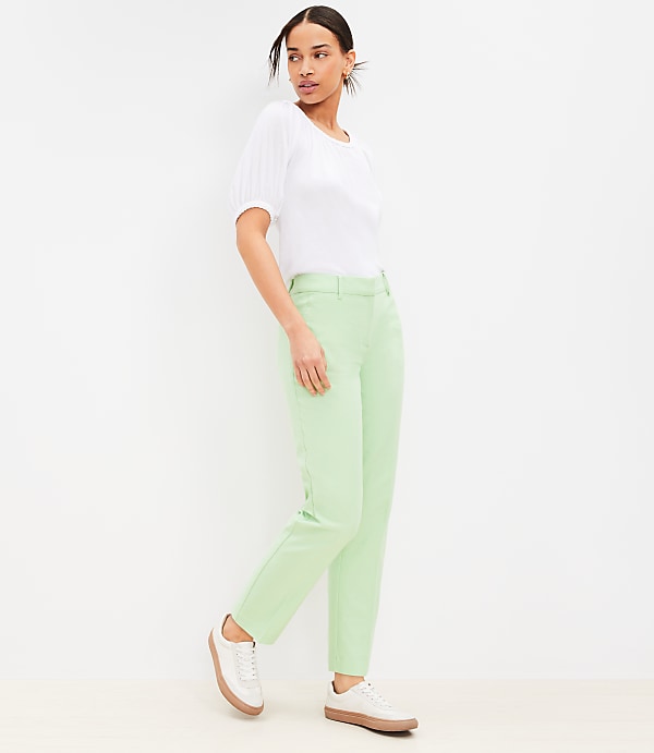 Riviera Slim Pants in Linen Blend