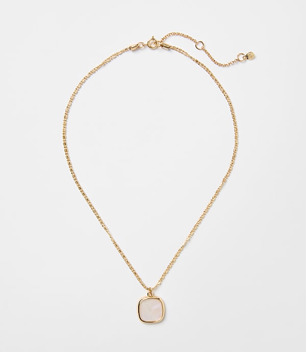 Double Chain Pendant Necklace