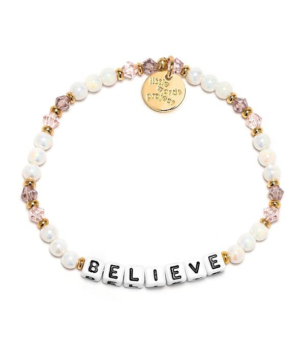 Little Words Project Believe Stretch Bracelet