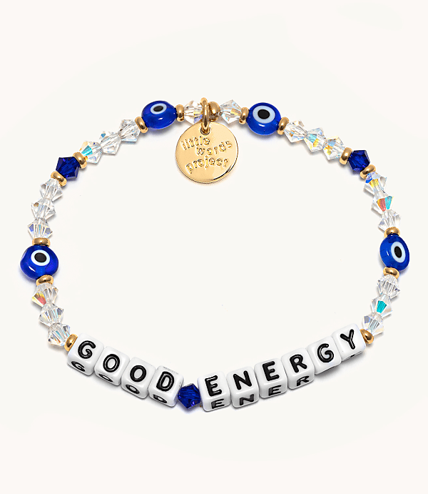 Little Words Project Good Energy Stretch Bracelet