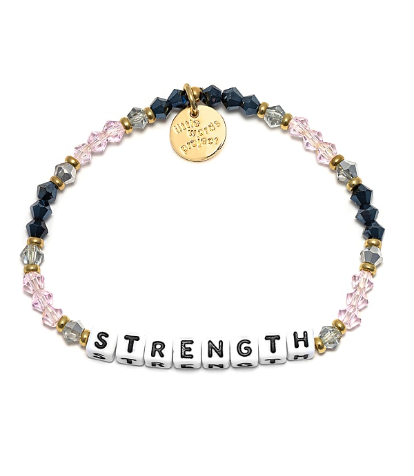 Little Words Project Strength Stretch Bracelet