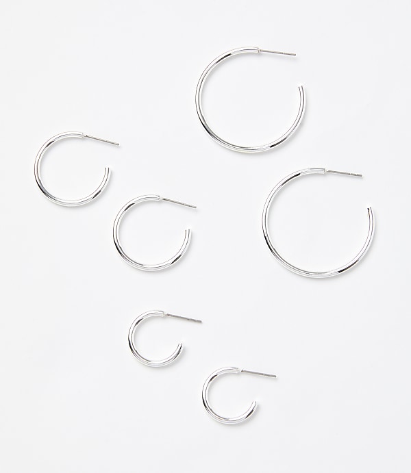 Modern Hoop Earring Set
