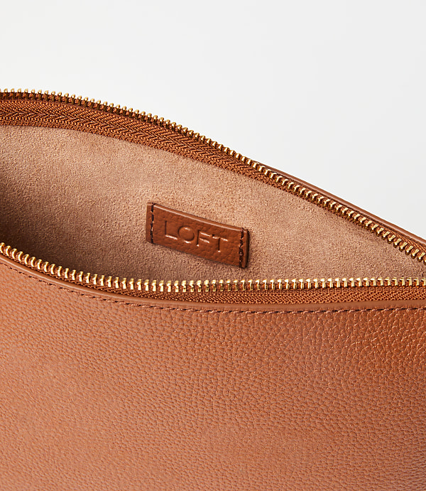 Leather Zip Pouch