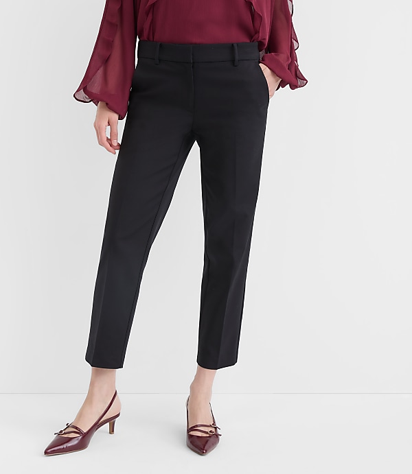 Riviera Slim Pants in Doubleweave