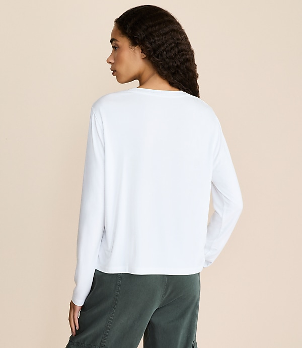 Lou & Grey Essential Modal Long Sleeve Tee