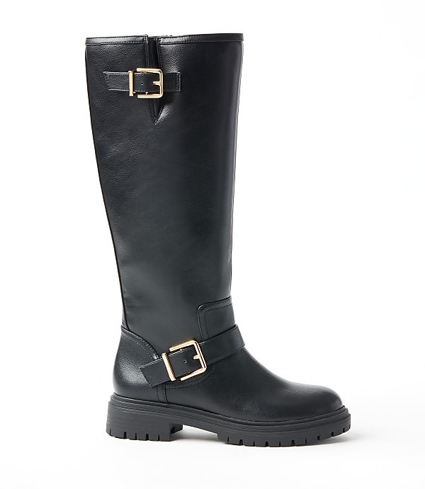 Tall Biker Boots