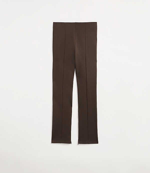 LOFT Versa Ponte Deluxe Split Hem Slim Pants