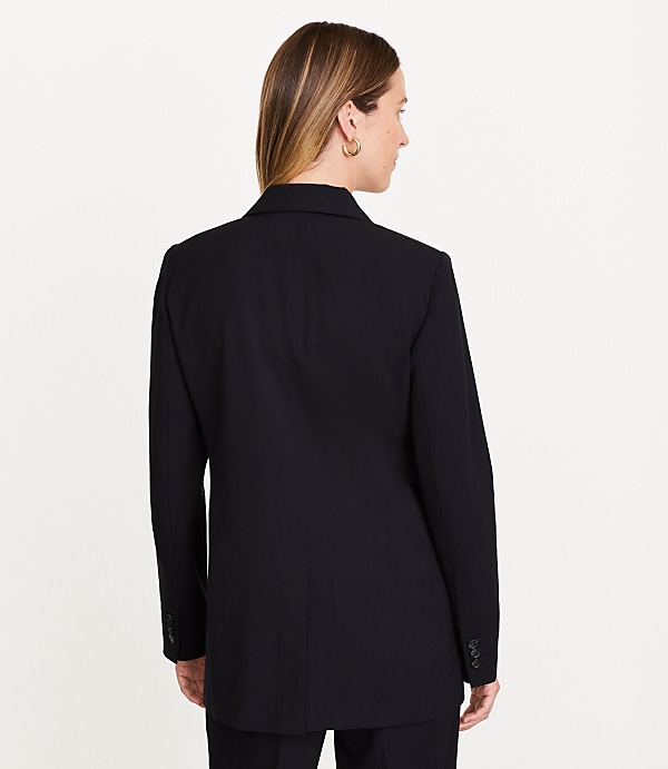 LOFT Versa Seasonless Stretch Double Breasted Blazer