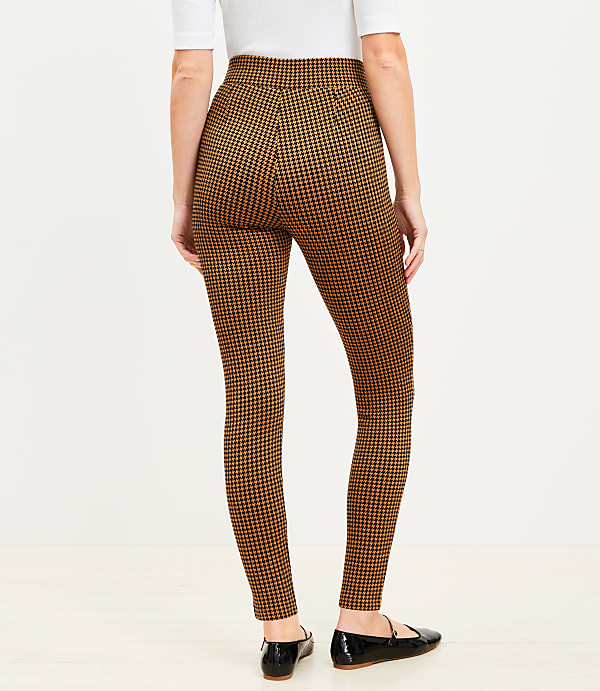 Houndstooth Ponte Leggings