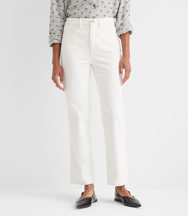 Tall Straight Corduroy Pants