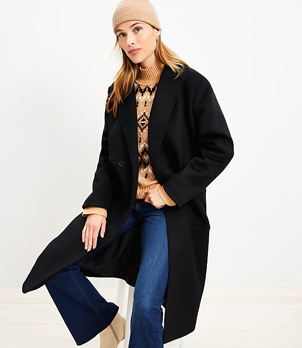 Petite Doubleface Modern Coat
