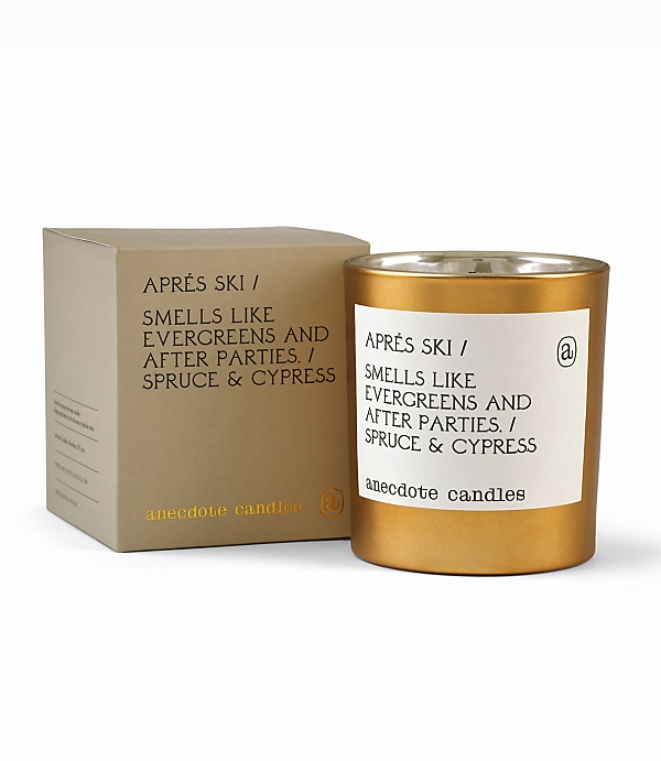 Anecdote Candles Apr&eacute;s Ski Gold Tumbler Candle