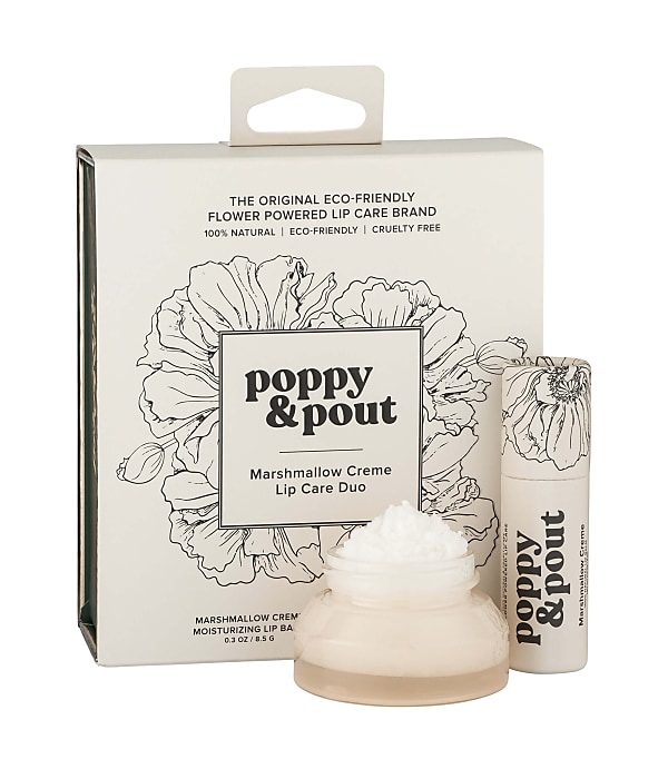 Poppy & Pout Marshmallow Creme Lip Care Duo Gift Set
