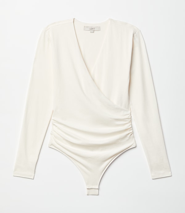 Petite Wrap Bodysuit
