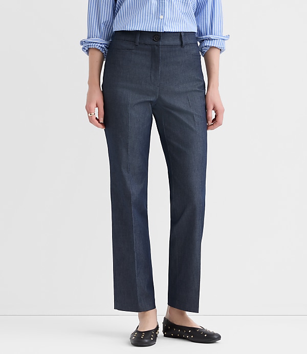 Parker Straight Pants in Refined Denim