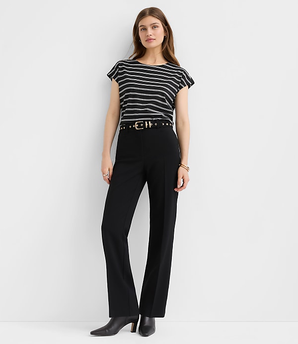 Parker Straight Pants in Twill