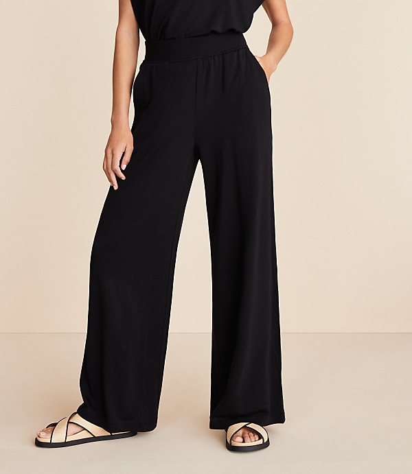 Lou & Grey Signaturesoft Wide Leg Pants