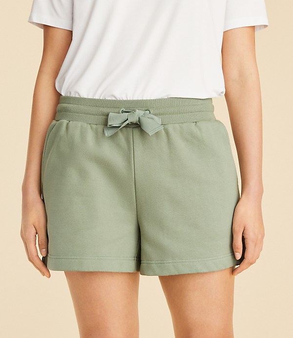 Lou & Grey Fleece Drawstring Shorts