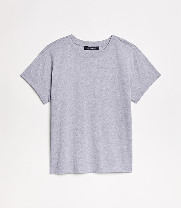 LOFT Versa Relaxed Jersey Crew Tee