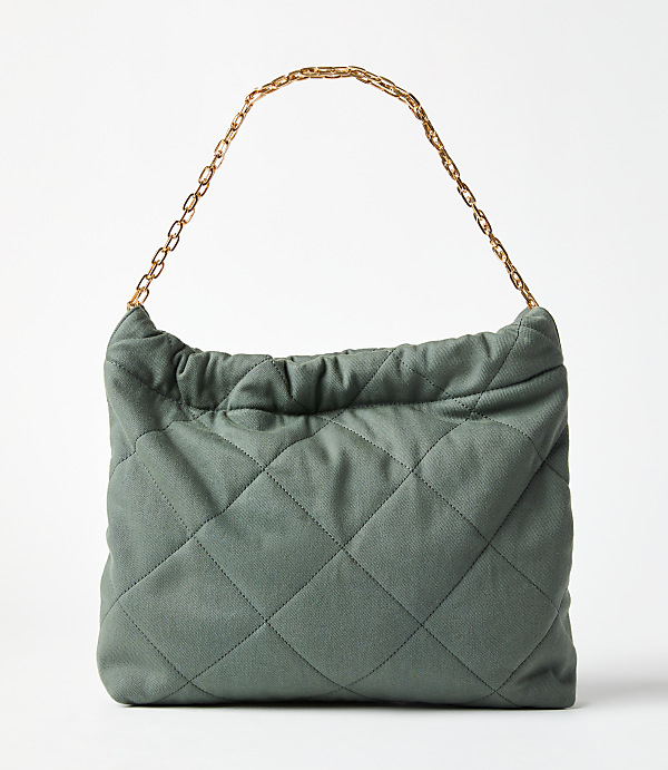 Quilted Hobo Bag