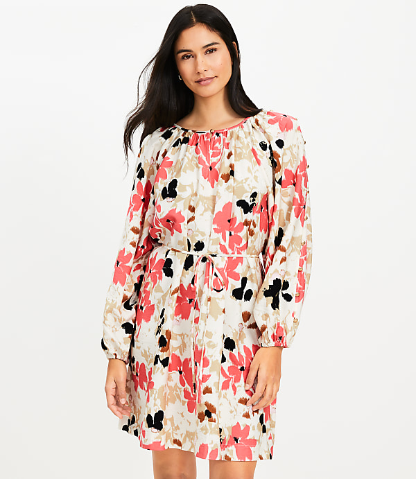 Gardenia Button Sleeve Mini Dress