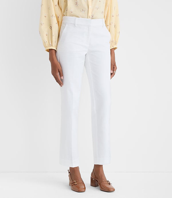 Tall Riviera Slim Pants in Doubleweave