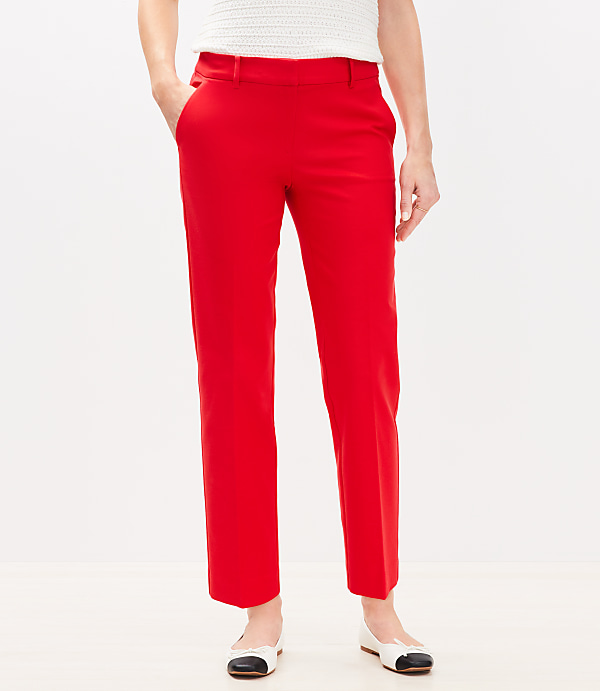 Riviera Slim Pants in Doubleweave