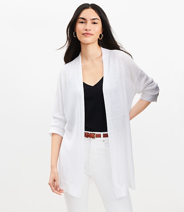 Sheer Open Cardigan