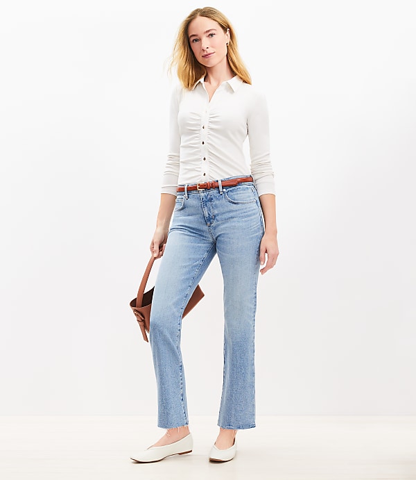 Fresh Cut Mid Rise Slim Jeans in Classic Mid Wash