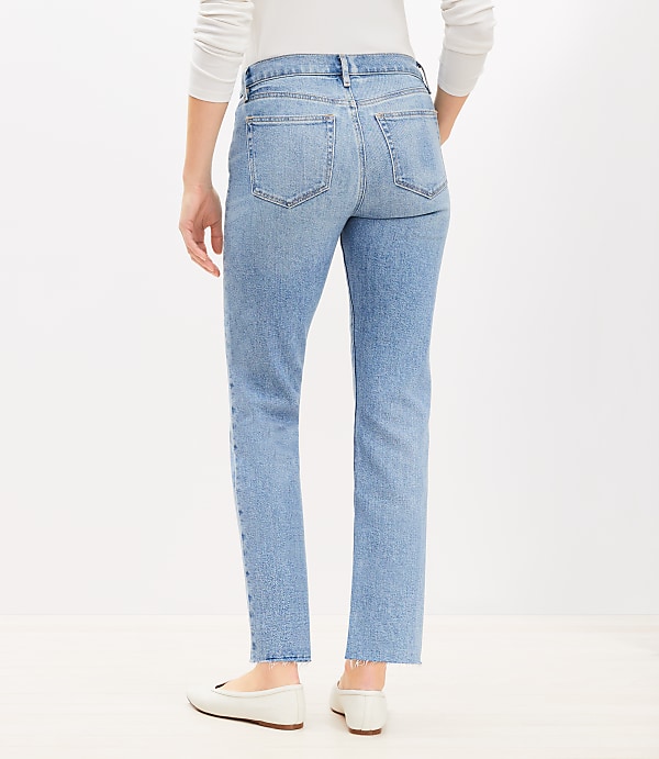 Fresh Cut Mid Rise Slim Jeans in Classic Mid Wash