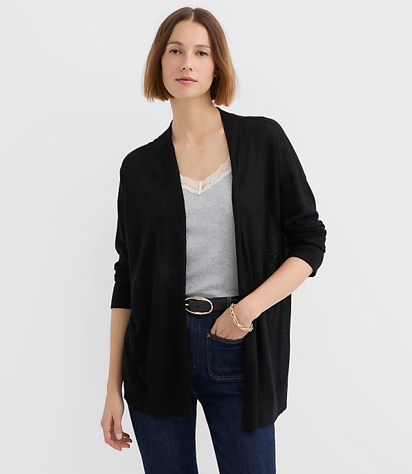 Sheer Open Cardigan