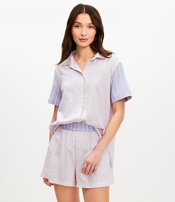 Striped Pajama Set