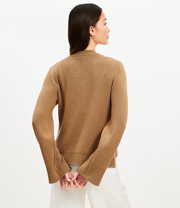 Waisted Patch Pocket Cardigan