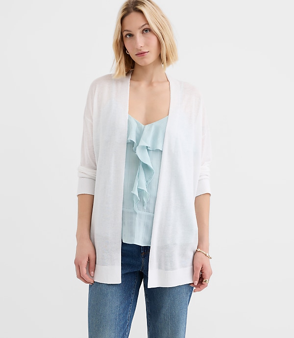 Sheer Open Cardigan