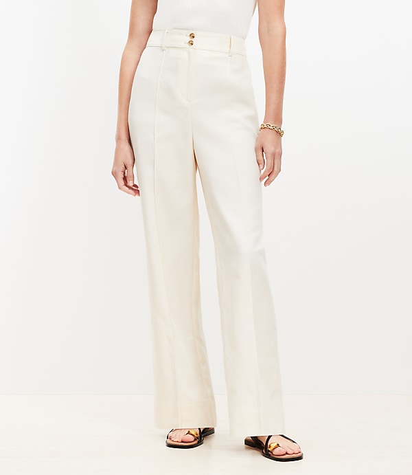 Double Button Stovepipe Pants