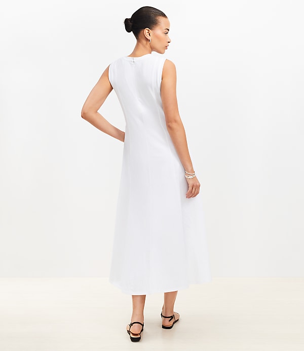 Seamed Midi Dress